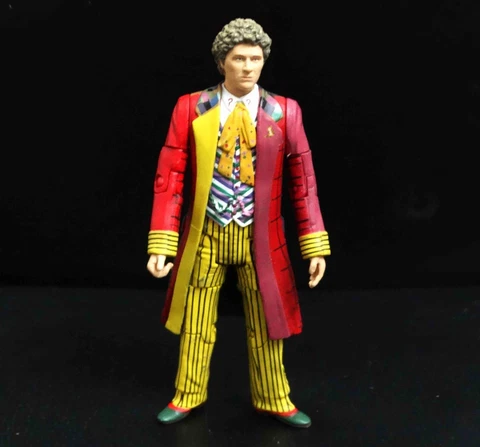 Doctor Who The Sixth 6th Doctor  Action Figure old #jh6 Cover