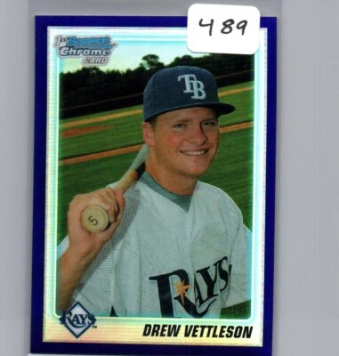 2010 Bowman Draft Picks & Prospects - Chrome Draft Picks Drew Vettleson #BDPP59 - Image 1 of 2