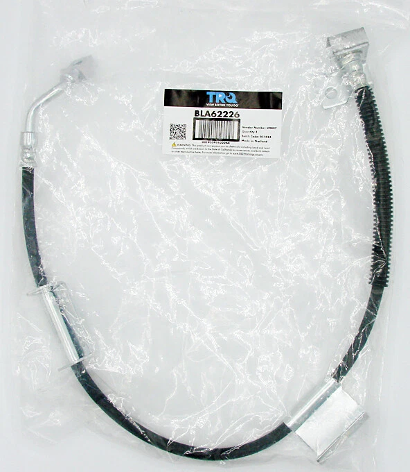 TRQ Front Left Brake Hose for 2003-2005 Chevrolet Silverado 1500 GMC Sierra 1500 - Image 1 of 1