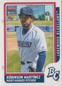 2019 Lakewood BlueClaws Robinson Martinez RC Rookie Philadelphia Phillies - Picture 1 of 1