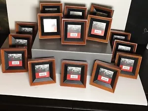 Set of 15 Mini Wood Frames Tabletop or Wall Art Home Decor - Picture 1 of 18