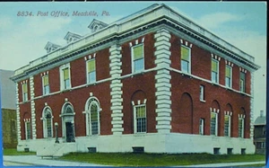 VTG - Meadville, Pa post office - not posted - Picture 1 of 2