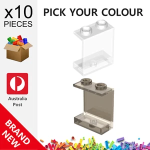 10x Genuine LEGO™ - Panel 1 x 2 x 2 - Hollow Studs - 4864 New Parts - Picture 1 of 3