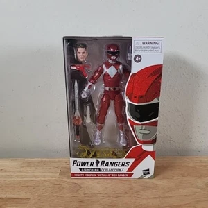 RED METALLIC - 2021 Mighty Morphin Power Rangers Lightning Collection - NEU!  - Bild 1 von 4