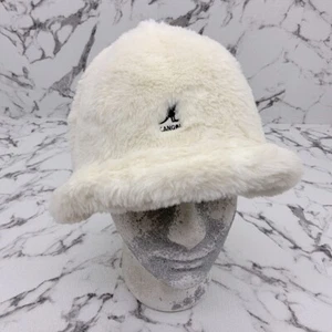 Cappello casual uomo Kangol fuzzy off bianco pelliccia sintetica - Foto 1 di 5