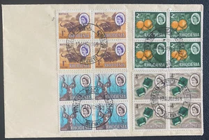 1968 Bulawayo Rhodesia First Day Cover FDC Medical Congress Cancel - Picture 1 of 2