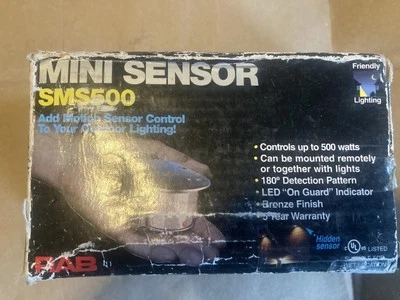 RAB Mini Sensor SMS500 Motion Control Outdoor Lighting  - Image 1 of 4