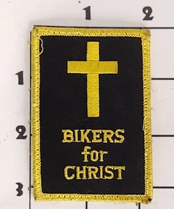 Bikers for Christ Motorcycle Patch Vintage Iron On Uniform Cosplay - Picture 1 of 1