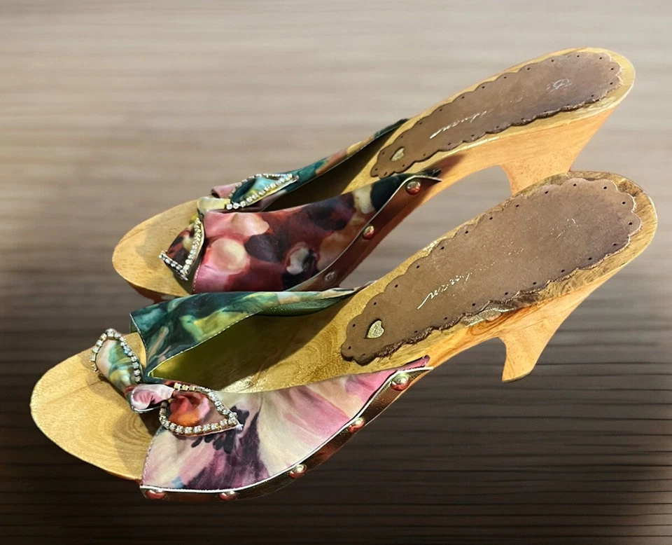 Saltos florais de madeira Beverly Feldman tamanho 7 - Imagem 1 de 4