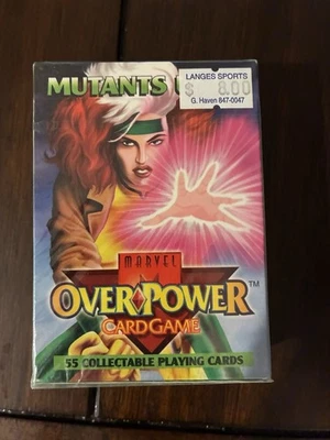 Marvel Overpower Trading Card Game Mutants Unite Starter Pack Sealed - Image 1 of 4