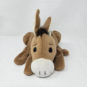 Guante de mano derecha de burro de peluche marioneta de mano de Plush Creations 1993 - Imagen 1 de 10