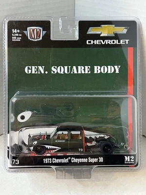 M2 Machines Gen. Square Body 1973 Chevrolet Cheyenne Super 30 Dually 1:64 - Image 1 of 4
