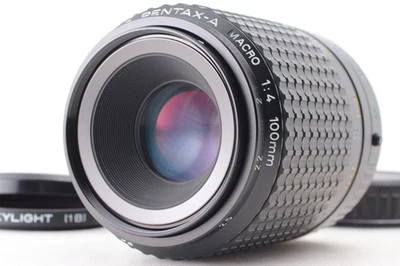 【N MINT】 SMC Pentax-A 100mm f/4 Macro Lens for Pentax K from JAPAN #25119 - Image 1 of 4