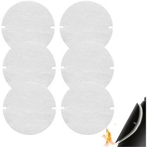 Ofenrohrdichtung 6er Set Keramikflachdichtung 155mm hitzebeständig bis 1260°C - Bild 1 von 10