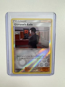 Pokemon TCG Giovanni’s Exile 57/68 Reverse Holo Hidden Fates - Bild 1 von 3