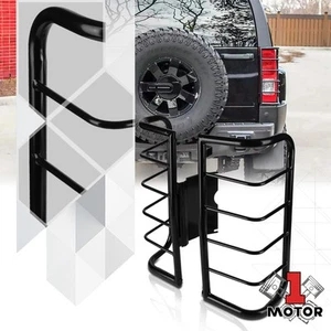 Cubierta protectora de luz trasera/lámpara negra de acero inoxidable para 06-10 Hummer H3 - Imagen 1 de 10