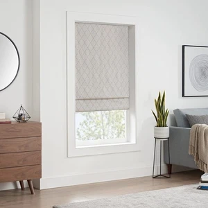 ECLIPSE Darien Insulating Blackout Cordless Lined Window Roman Shade 36x64 - Bild 1 von 6