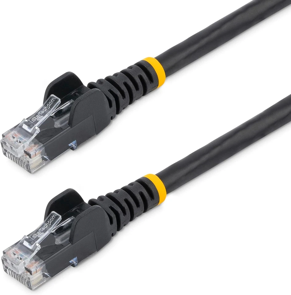 .Com N6PATCH50BK Cavo Di Rete CAT6 UTP, 15.24 M, Nero - Immagine 1 di 4