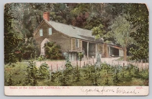 CATSKILL, NY, Studio of the Artist (Thomas Cole) UDB postcard 1907 - Picture 1 of 3
