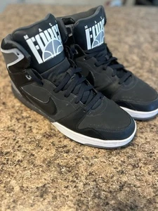 Nike Mach Force Mens Retro Black/Grey High Basketball Shoes!!(14) - Picture 1 of 7