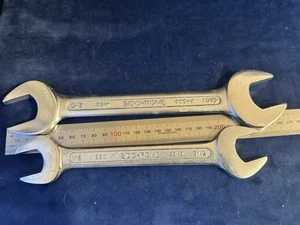 Sidchrome Imperial BSW Open End Spanners 1/2, 9/16, 5/8, 11/16 Australia Coded - Picture 1 of 2