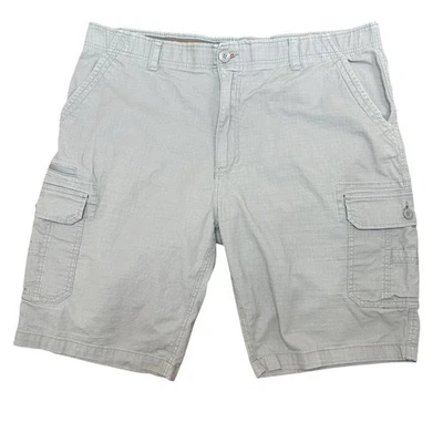 Pantalones Cortos de Bolsillo Carga WEARFIRST Para Hombre Talla 42 Ripstop Gris Entrepierna 10" Utilidad Foto 1 de 4