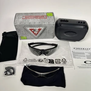 Oakley SI Ballistic M Frame 3.0 Matte Black Z87 Clear & Gray Lenses 0OO9146 - Picture 1 of 19
