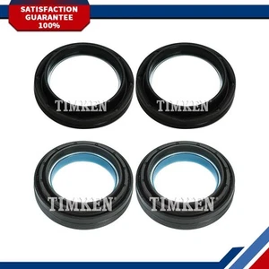 Timken Front Inner,Outer Axle Shaft Seal Fits 1999 Ford F-250 - Picture 1 of 12