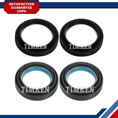 Timken Front Inner,Outer Axle Shaft Seal Fits 1999 Ford F-250 - Image 1 of 4