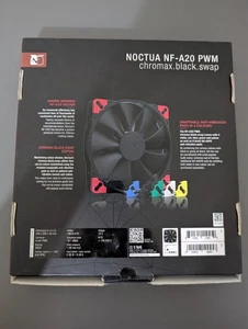 Noctua NF-A20 Chromax Black Swap PC Gehäuselüfter - Bild 1 von 3