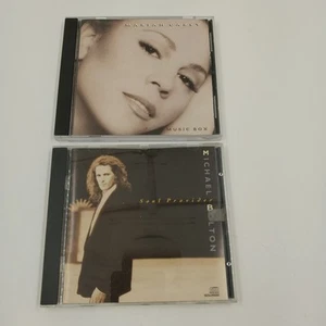 2 Blues CDs Michael Bolton Soul Provider & Mariah Carey Spieluhr DREAMLOVER - Bild 1 von 9