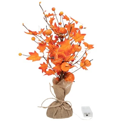  Small Tree with Lights Led Bonsai Lighted Thanksgiving Desktop Shape - Image 1 of 4