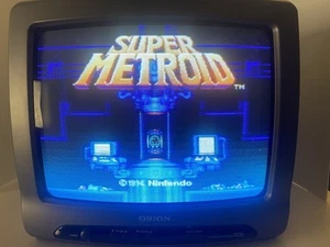 Orion TV1319B CRT TV 13" Television Retro Gaming No Remote RF Input Only! - Picture 1 of 9