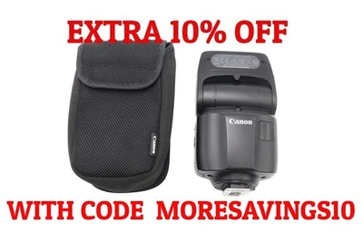 Canon Speedlite EL-100 Flash, Shoe Mount, E-TTL II, E-TTL, Very Good Condition - Image 1 of 4