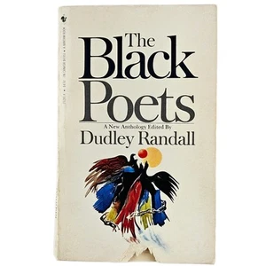 The Black Poets 1983 Edited by Dudley Randall Vintage Paperback Book Anthology - Picture 1 of 4