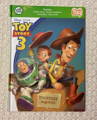 Libro lector de etiquetas LeapFrog — TOY STORY 3: TOGETHER AGAIN de Disney Pixar Foto 1 de 4
