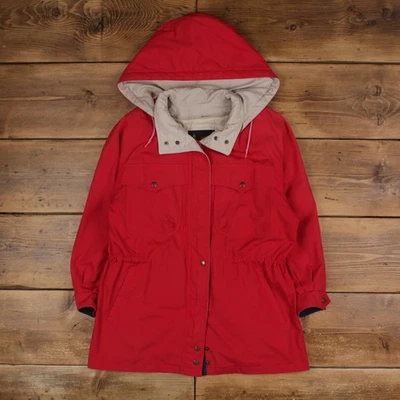 Chaqueta cortavientos vintage London Fog M roja para mujer Foto 1 de 4