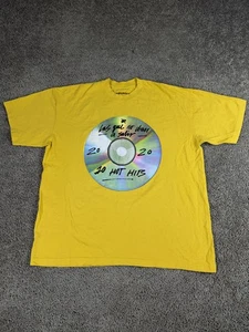 Camicia Bad Bunny Uomo XL Giallo Las Que No Iban A Salir Grafica 2020 - Foto 1 di 9