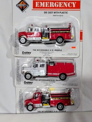 Boley Fire Emergency Misc Engines HO 1/87 (sold separately, read desc.) - Image 1 of 4