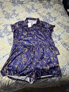 torrid harry potter 3 button down short sleeve Potions Soft - Picture 1 of 6