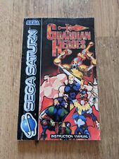 Guardian Heroes Sega Saturn Manual Only