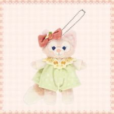 Tokyo Disney Duffy Heartfelt Strawberry Gift lina bell plush badge keychain