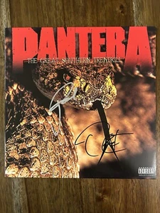 Álbum de vinilo firmado 'Pantera' 'The Great Southern Trendkill' Phil Anselmo Beckett - Imagen 1 de 5