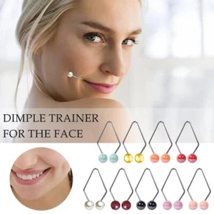 1PZ Fossette Makers Dimple Trainer per il viso facile da sviluppare fossette naturali US - Foto 1 di 16