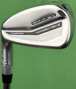 Cobra Forged Tec X Demo 7 Iron LEFT Hand Steel KBS Tour Lite Regular LH (-.5") - Picture 1 of 5