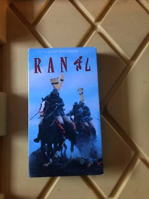 Ran VHS Action War Akira Kurosawa Tatsuya Nakadai CBS Fox Video Japan Samurai - Image 1 of 3