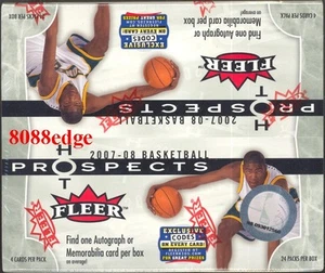 2007-08 FLEER HOT PROSPECTS SEALED BOX: MICHAEL JORDAN/LeBRON + KEVIN DURANT RC - Picture 1 of 1