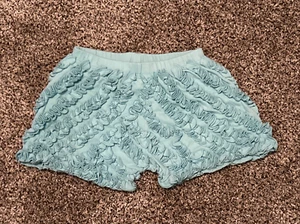 Lemon Loves Lime Ruffle Shorts Size 8 - Picture 1 of 7