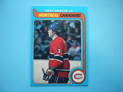 1979/80 O-PEE-CHEE NHL HOCKEY CARD 361 BRIAN ENGBLOM ROOKIE NM+ SHARP+ OPC 79/80 - Image 1 of 2