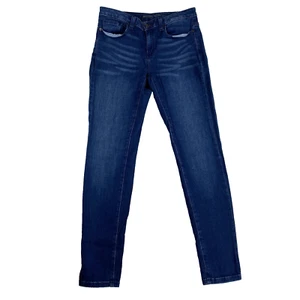 Michael Kors Skinny Jeans Womens 6 Dark Wash Mid Rise Stretch Denim Pants Y2K - Picture 1 of 17